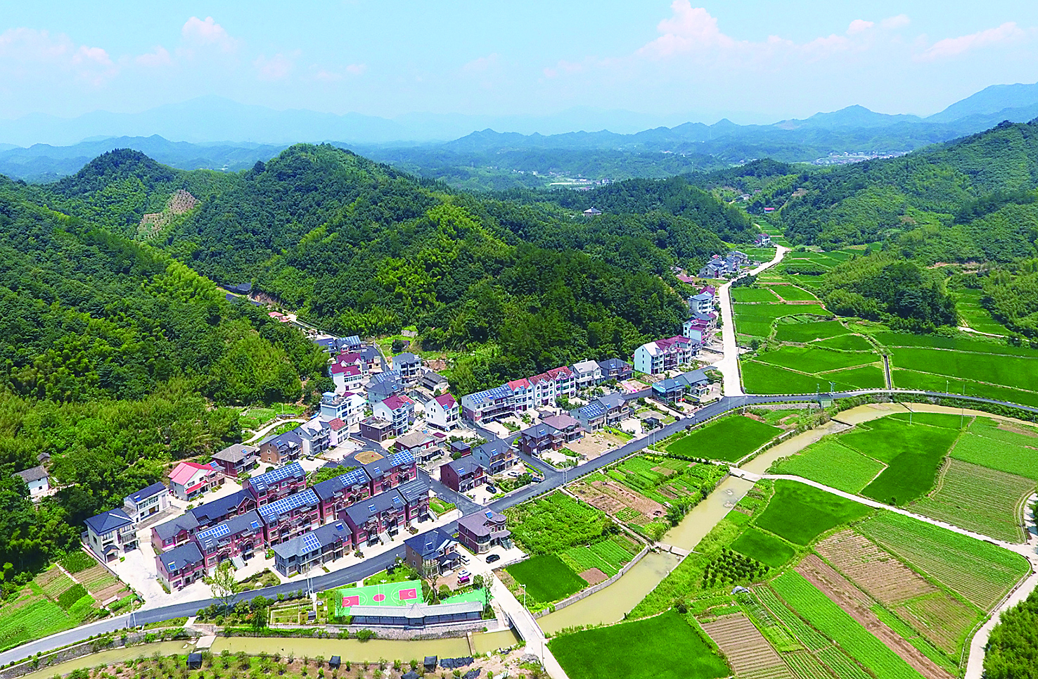 美丽村落之天目山镇周云村